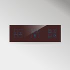Ausgeglichenes Glas-Platten-Touch Screen Lichtschalter-Hotelnotensteuerwandschalter SWL-29